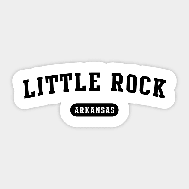 Little Rock, AR Sticker by Novel_Designs